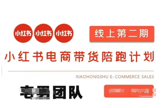 小红书电商带货课2期,月利润20个的小红书电商的有货源,无货源,虚拟产品,付费投流等整套玩法-星叙轻创